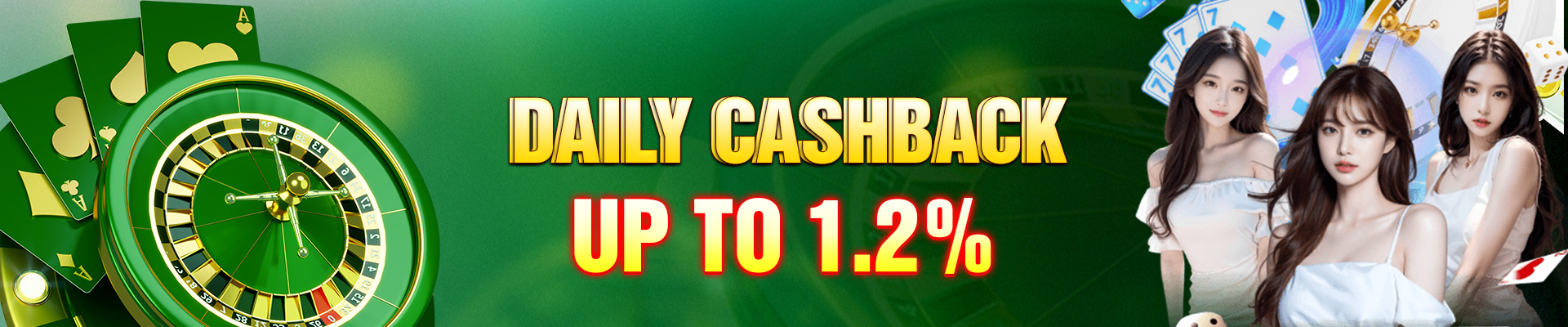 pkluck daily cash up to 1.2%